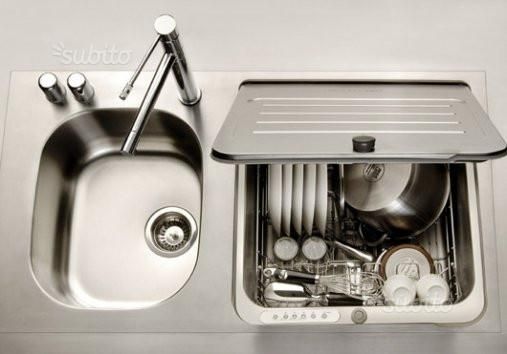 kitchenaid-lavello-con-lavastoviglie-integrata | Arredamento