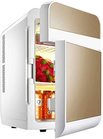LMDC Mini frigo a Doppia Porta con congelatore per Ripiani da