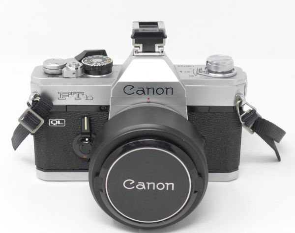 Macchina fotografica Canon FTb camera analogica reflex con Lens