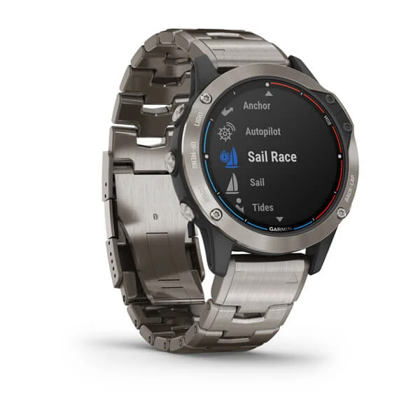 Garmin Quatix 6 Titanium Smartwatch Gps Orologio Nautico Marino