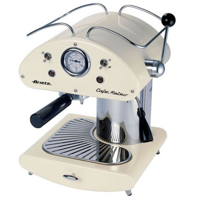 Ariete 1385 CAFE Retro Panna - Macchine da caffè