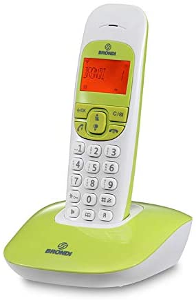 Brondi Wireless Dect-Gap 1.5 V. Voce alarm yellow/white & quot