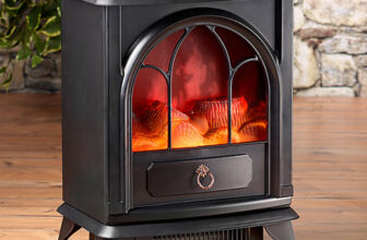 CAMINO CAMINETTO DECORATIVO ELETTRICO CON EFFETTO FIAMMA COZZY