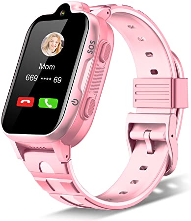 Fitonme 4G Smartwatch Bambini, GPS Tracker Watch con Videochiamata